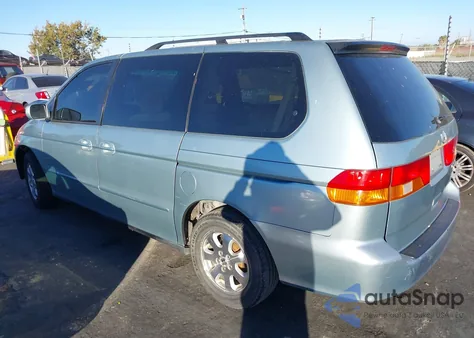 2004 Honda Odyssey Ex z USA, uszkodzony, nr VIN 5FNRL18884B136866